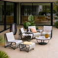 تحميل الصورة إلى عارض المعرض، طقم أريكة خارجية جيت ستريم رمادي من LES JARDINS