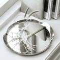Load image into Gallery viewer, HD Stainless Steel Round Tray with Handle/ Shallow S
