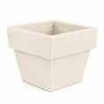 Load image into Gallery viewer, VONDOM Vaso Cuadrado Large Ecru Pot