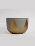 Load image into Gallery viewer, ROSIE POTTERY Gold Angles Pot 55x37 cm