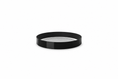 تحميل الصورة إلى عارض المعرض، Optical Art Lacquered Round Tray-Black L