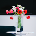 تحميل الصورة إلى عارض المعرض، مزهرية ريسونغ مصنوعة من زجاج كريستالي شفاف عالي الجودة