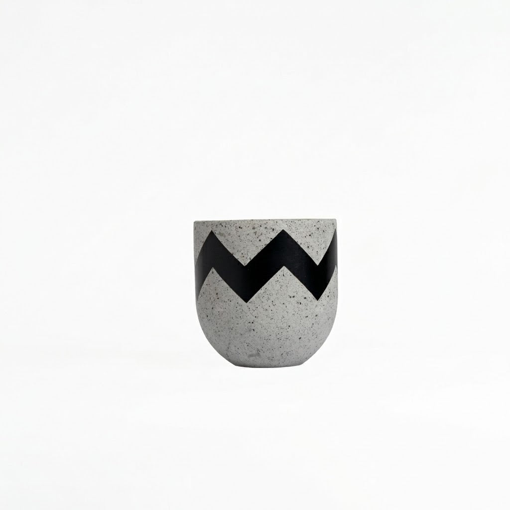ROSIE POTTERY Black Grey 30x30 M