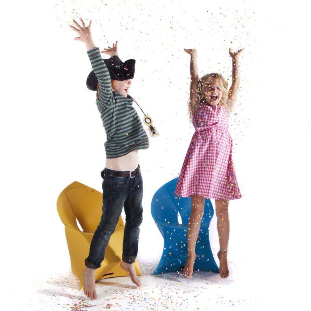 كرسي FLUX JUNIOR الأصفر