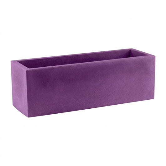 VONDOM Jardiniere Rectangle Small Purple Pot