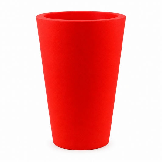 VONDOM Cono High Red Pot