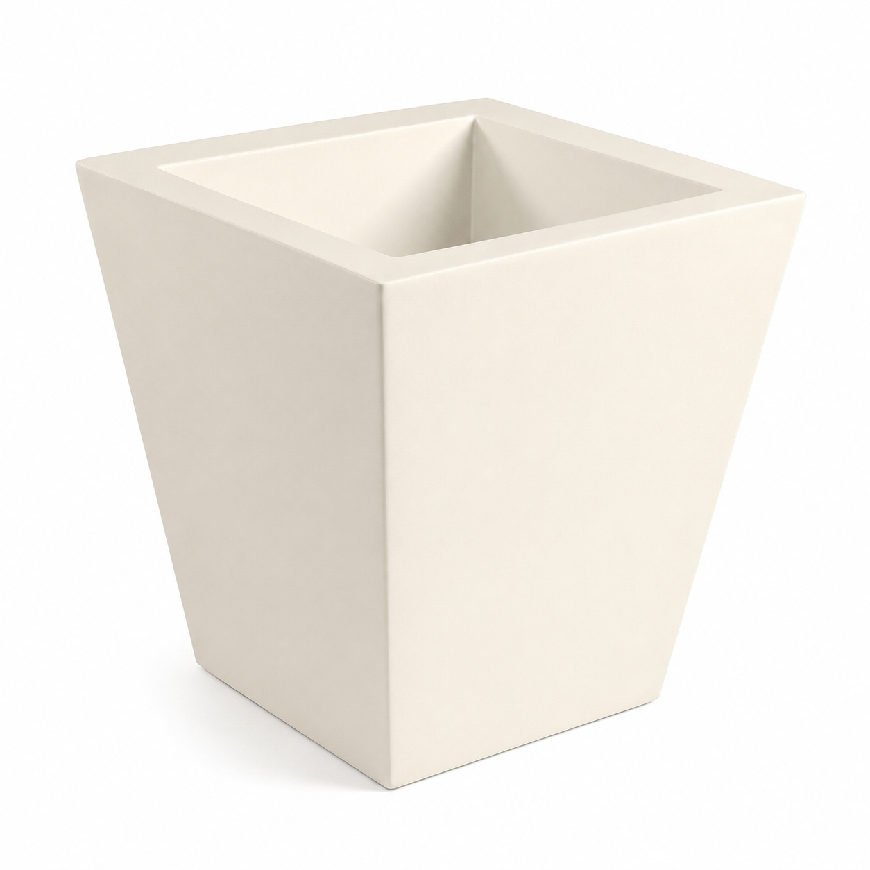 VONDOM Cono Cuadrado Square ECRU Pot