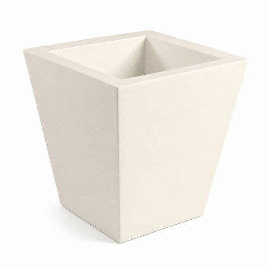 VONDOM Cono Cuadrado Square ECRU Pot