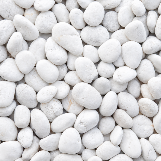 Pebbles White 3-5 cm Small