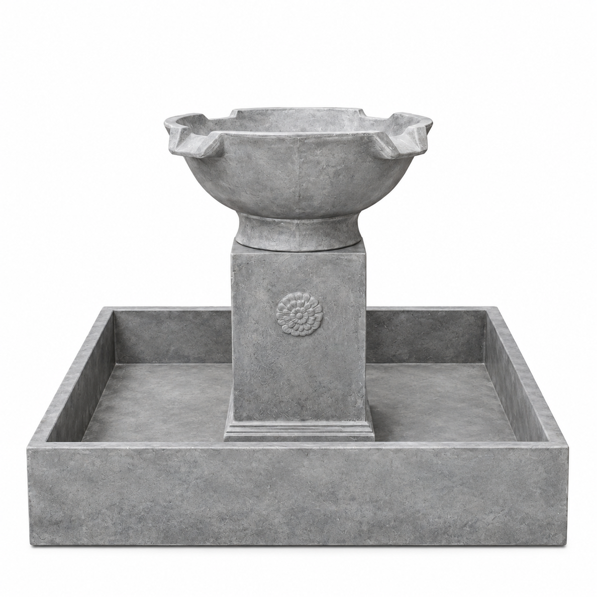Bowl with Base Fountain – Ash