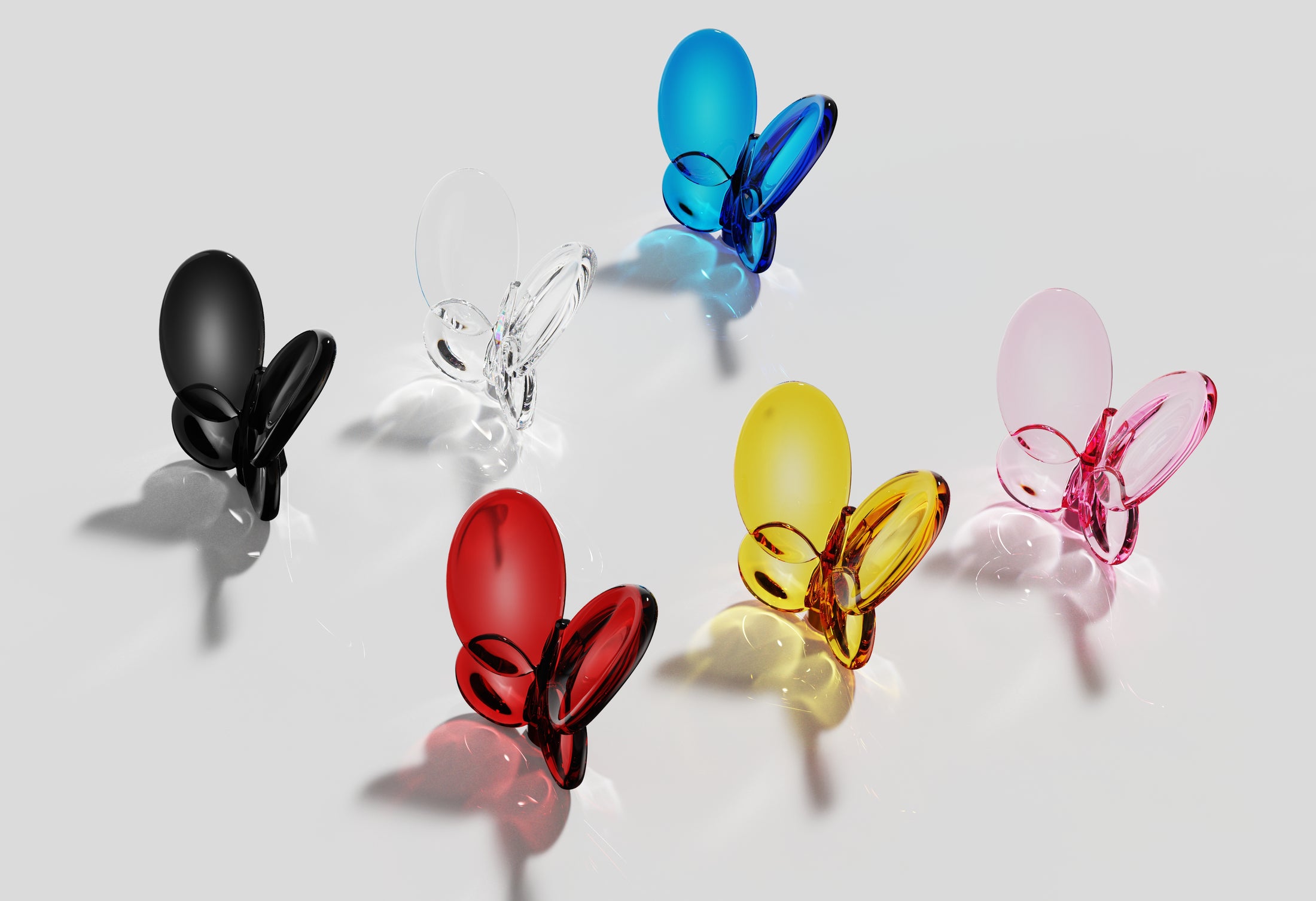 Butterfly Ornament-Red