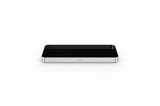 HD Polished Tray- Jet Black M