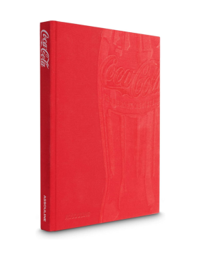 مجموعة ASSOULINE Coca-Cola المكونة من ثلاثة أجزاء: فيلم، موسيقى، كتاب رياضي