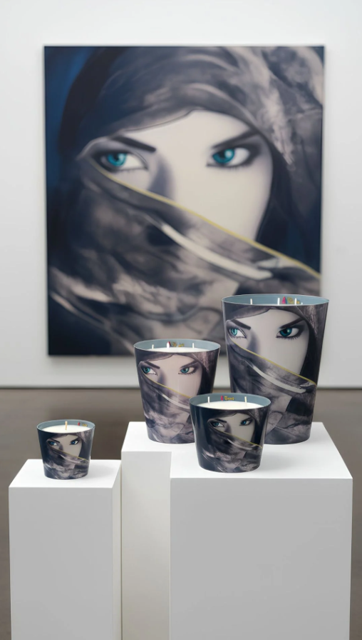 Arabian Eyes Candle 10cm