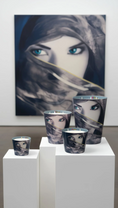 تحميل الصورة إلى عارض المعرض، Arabian Eyes Candle 16cm
