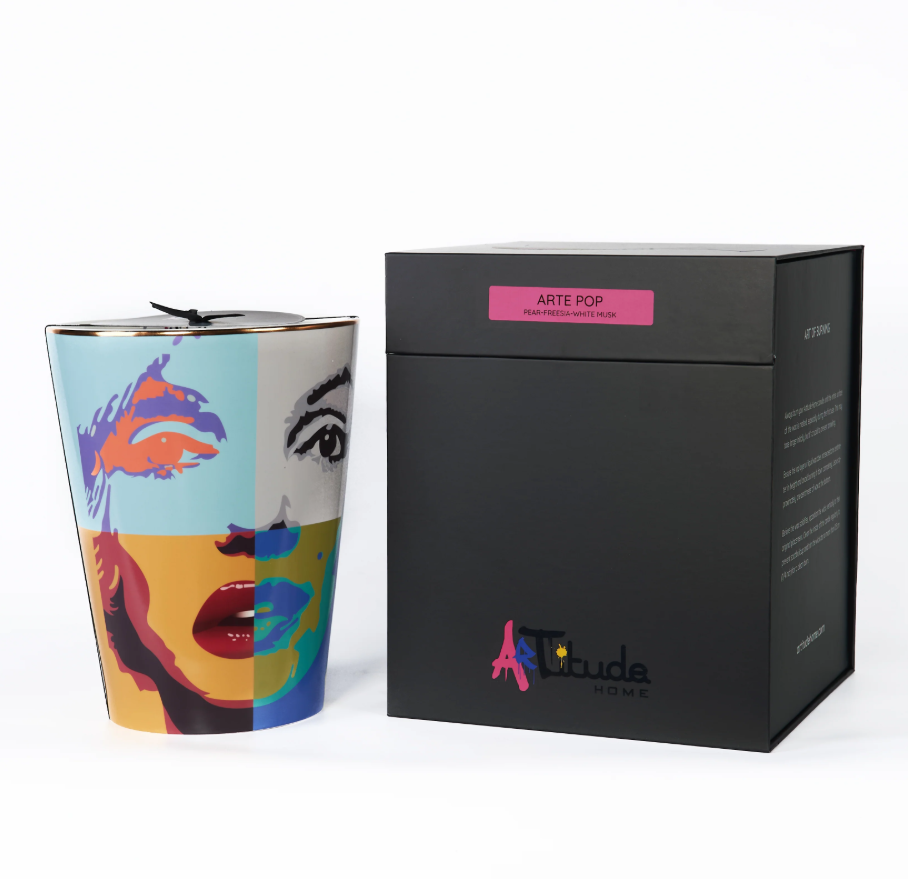 Arte Pop Candle 24cm