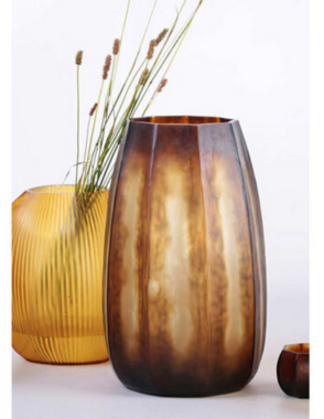 GUAXS Koonam Large Brown Vase