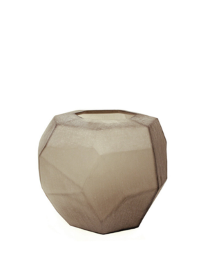 GUAXS Cubistic Round Light Grey Vase
