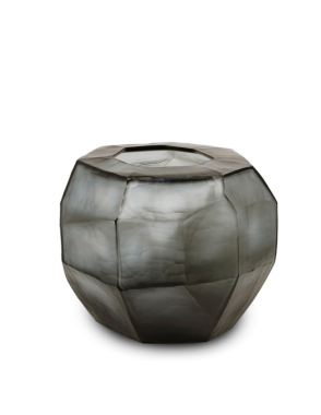 GUAXS Cubistic Round Dark Grey Vase