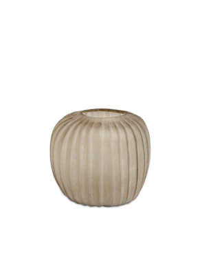 GUAXS Manakara Round Light Grey Vase