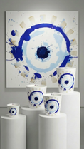 تحميل الصورة إلى عارض المعرض، Mal De Ojo Candle 24cm
