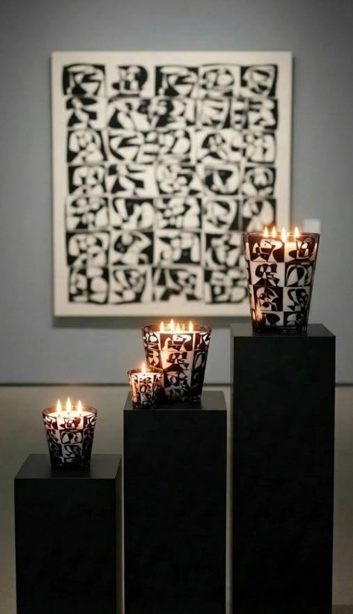 Mosaico En Ajedrez Candle 24cm