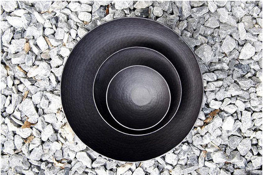 وعاء أسود متوسط ​​الحجم XLBOOM MOON