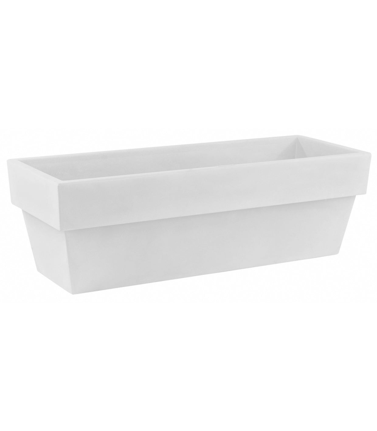 VONDOM Conic Jardiniere Large White Pot
