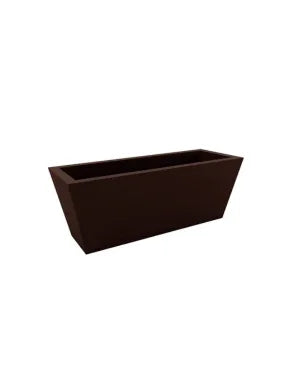 VONDOM Conic Jardiniere Rhombus Bronze Pot