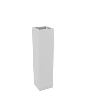 VONDOM Cubo Medium Square Tower White Pot