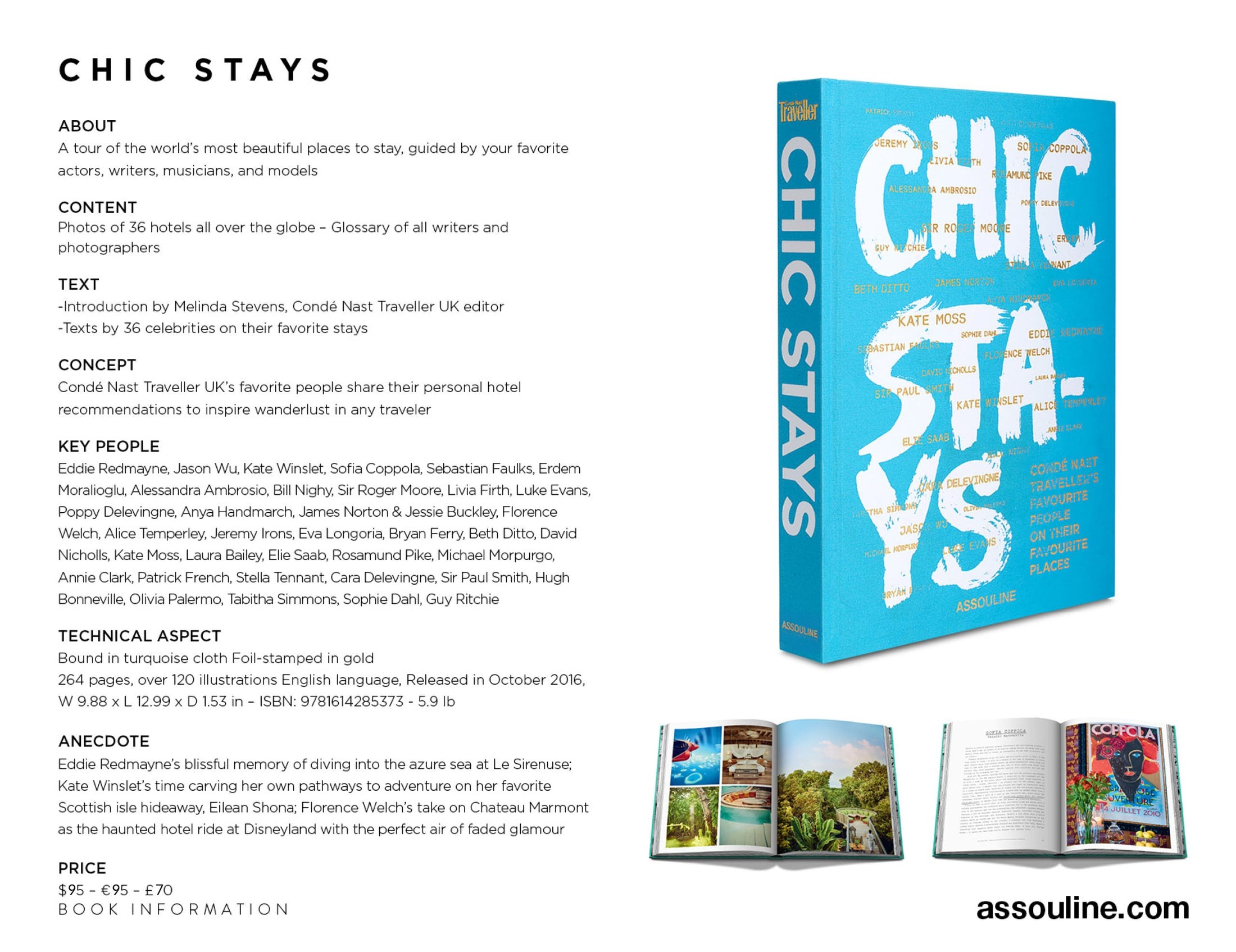 ASSOULINE Chic Stays