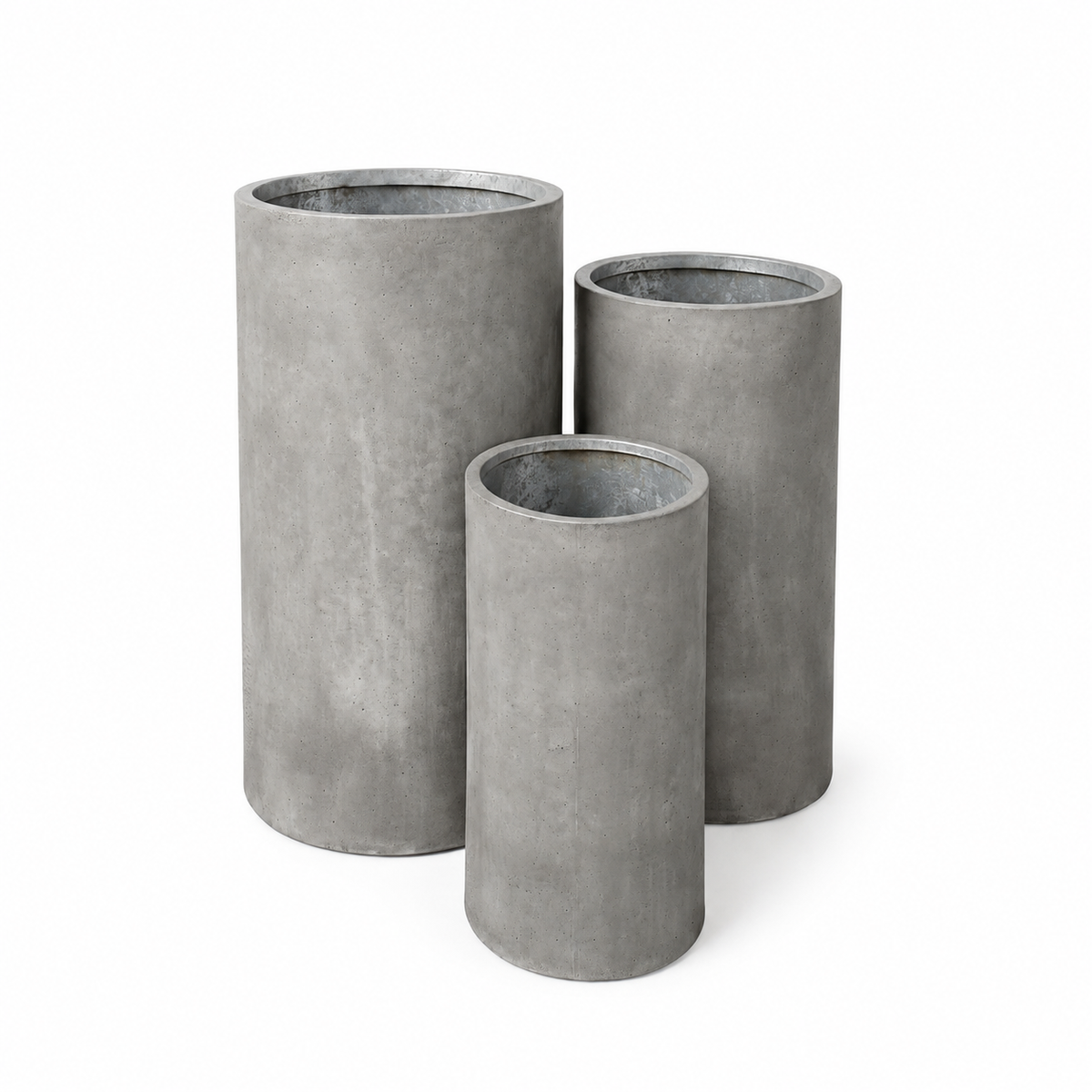 Syros Pot – Stone Grey