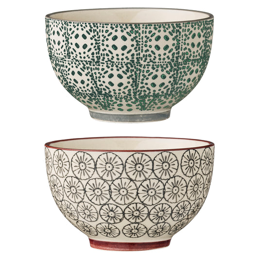 وعاء كارين، أخضر، من الفخار