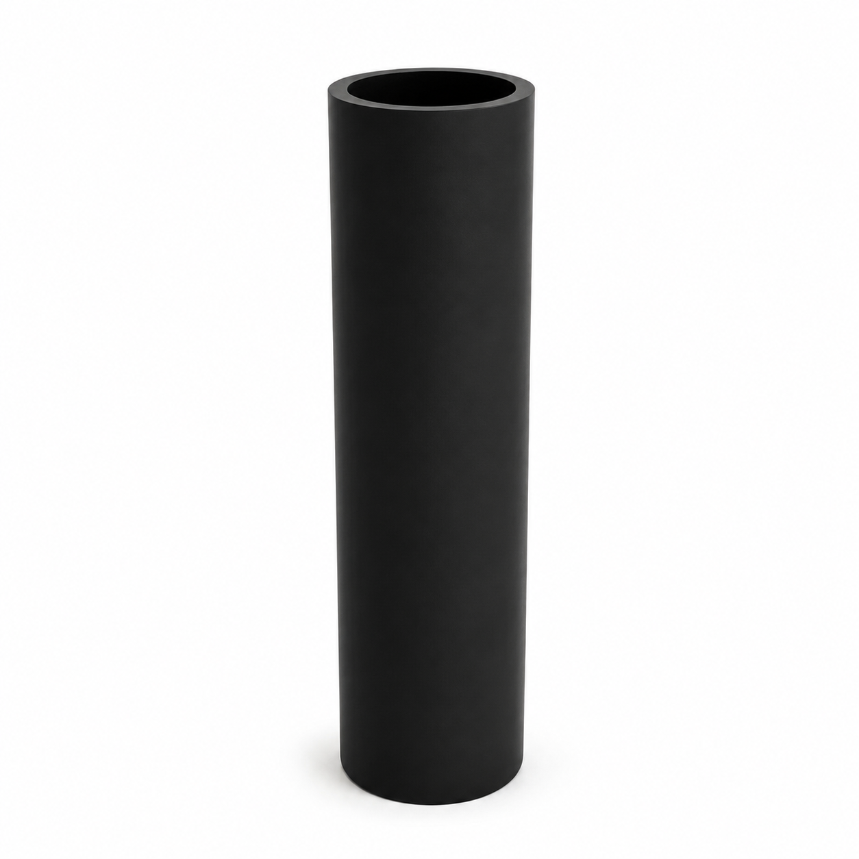 VONDOM Cilindro Small Black Tower Pot