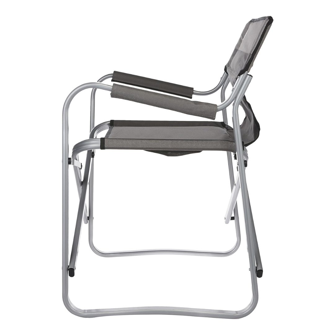 كرسي كولمان الرمادي القابل للطي