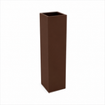 Load image into Gallery viewer, VONDOM Cubo Medium Square Tower Brown Pot
