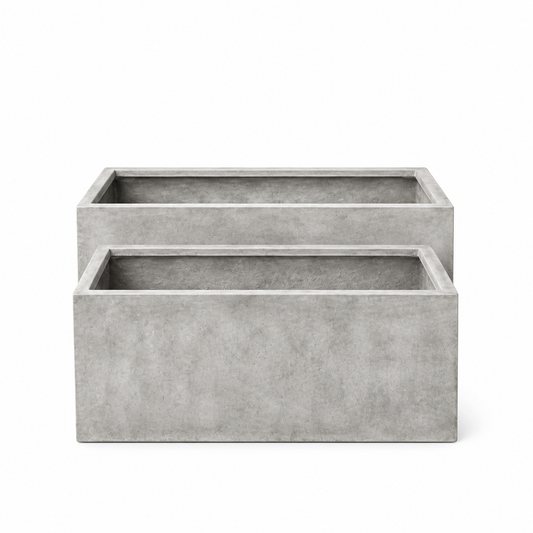 Rectangular Pot – Cement