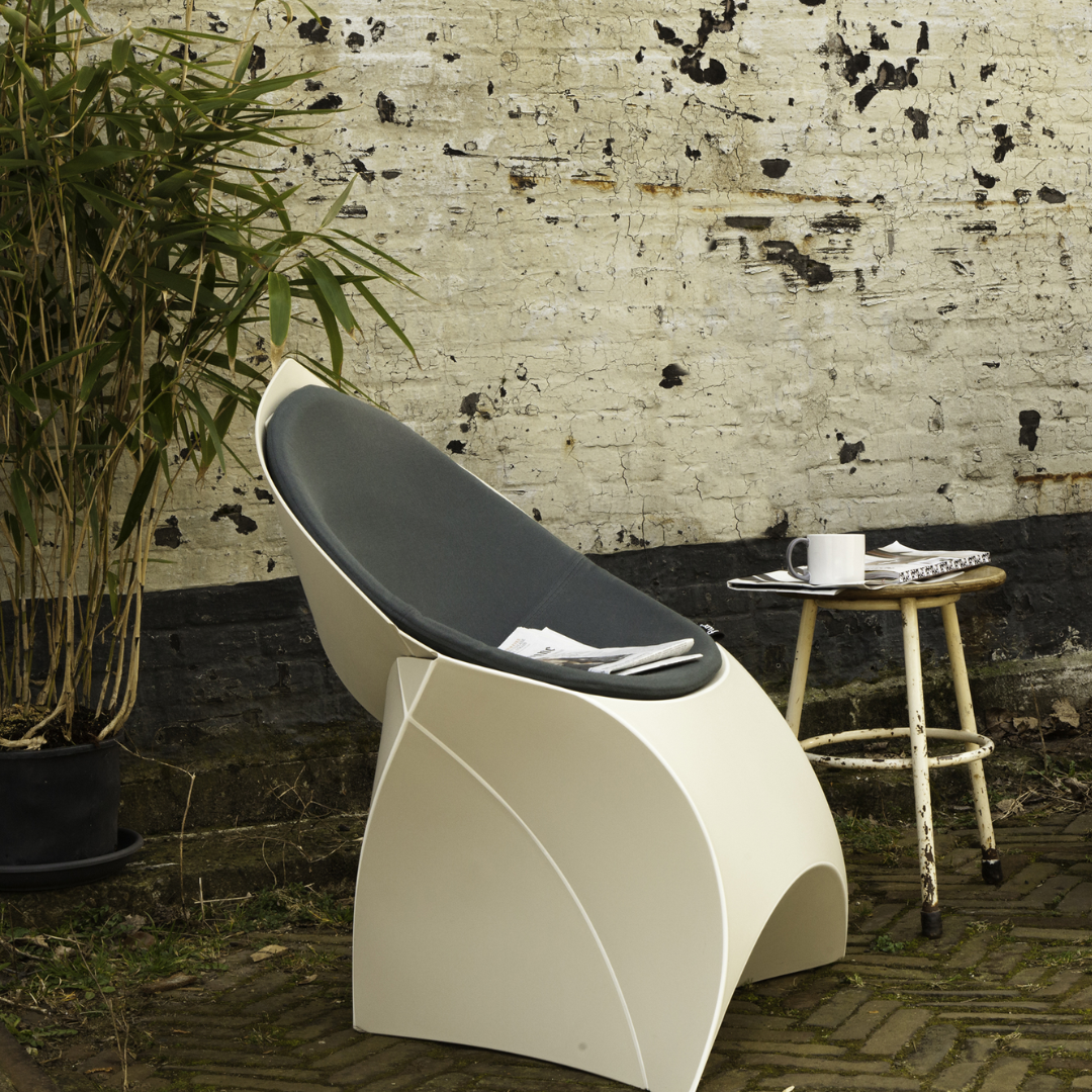 وسادة كرسي FLUX رمادية