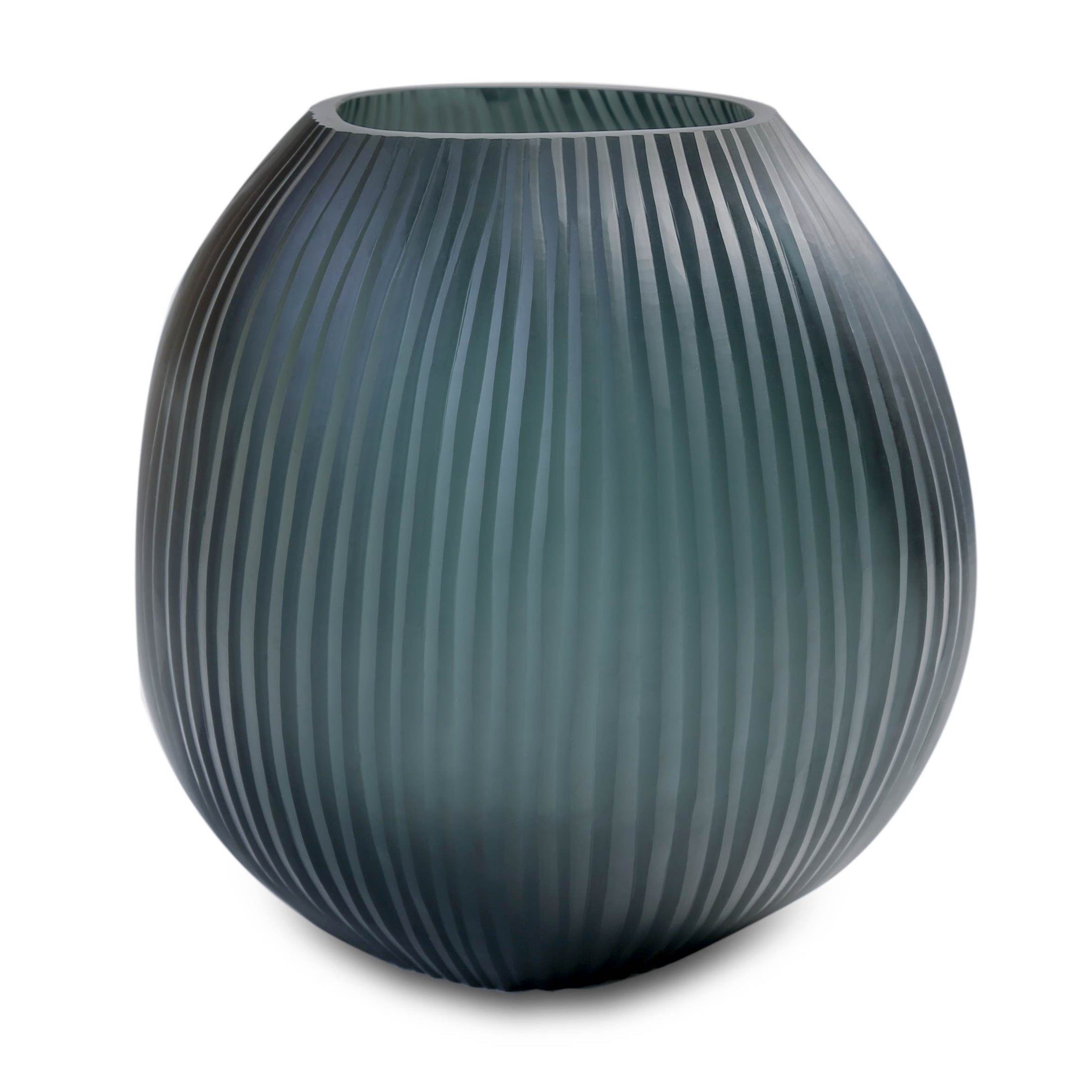 مزهرية GUAXS NAGAA متوسطة الحجم باللون الأزرق الداكن