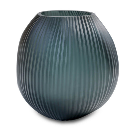 مزهرية GUAXS NAGAA متوسطة الحجم باللون الأزرق الداكن