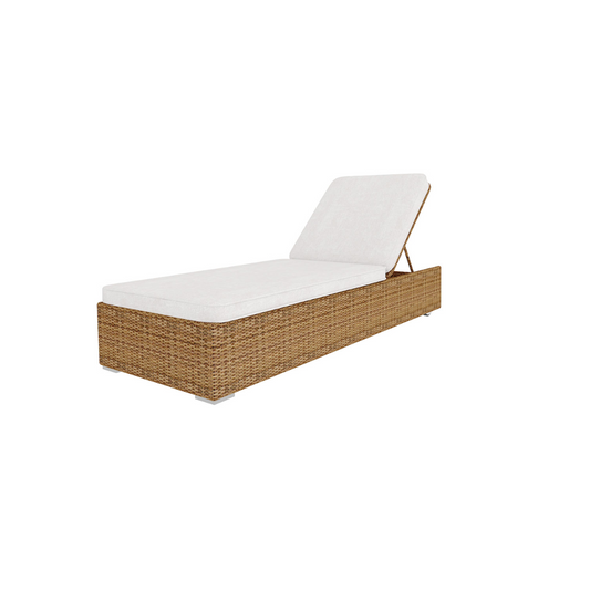 سرير شمسي أبيض من LOOM CRAFTS