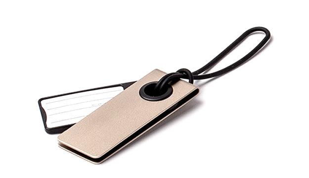 LEXON Neo Luggage Tag - Light Gold