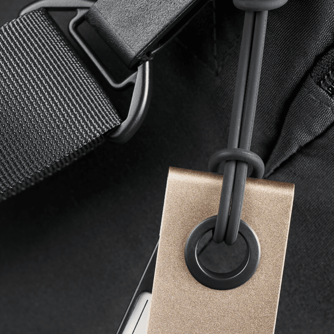 LEXON Neo Luggage Tag - Light Gold