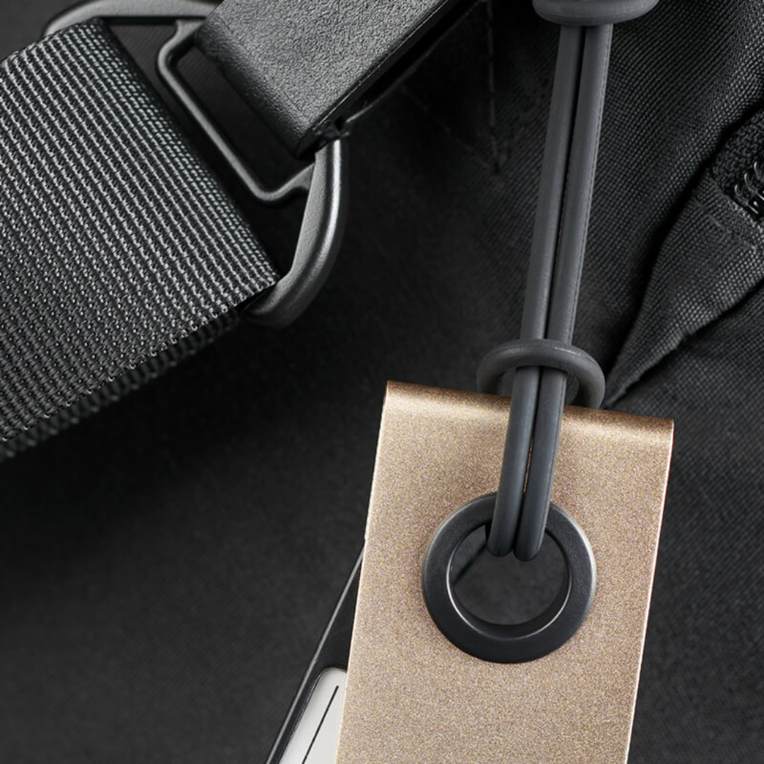 LEXON Neo Luggage Tag - Light Gold