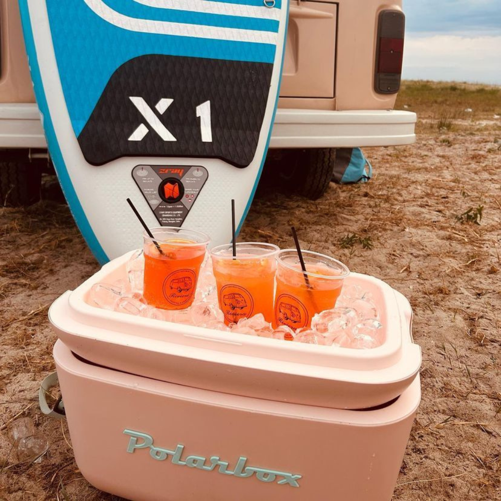 صندوق تبريد بولار بوكس ​​نود مع حزام بوب سماوي - ١٢ لترًا