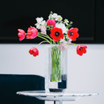 تحميل الصورة إلى عارض المعرض، مزهرية ريسونغ مصنوعة من زجاج كريستالي شفاف عالي الجودة
