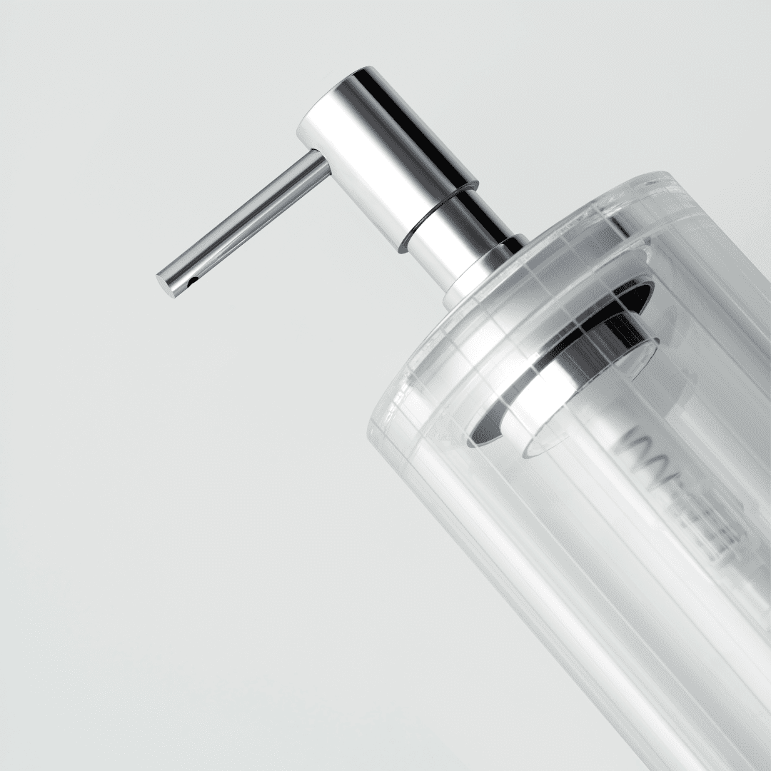 ريسونغ غسول اليدين الكريستالي الشفاف