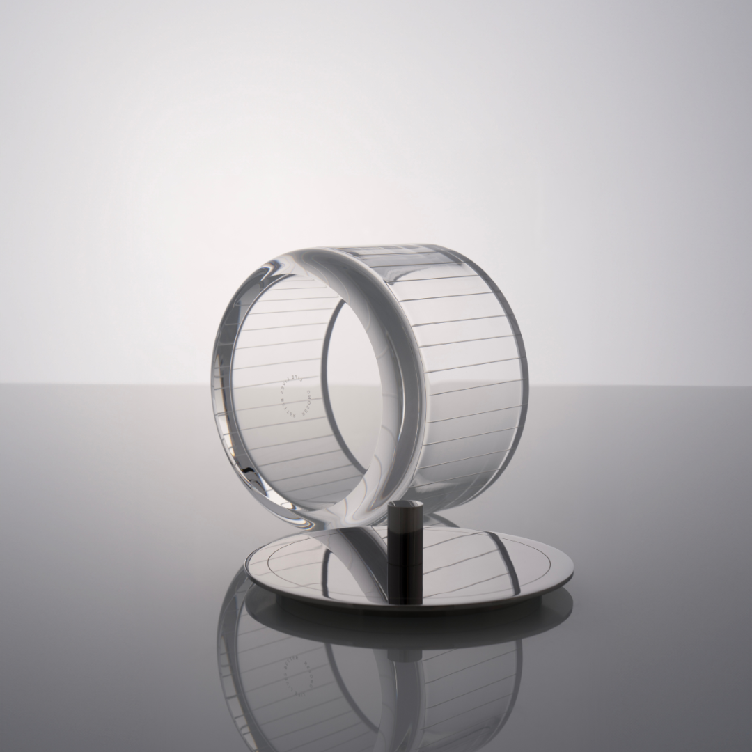 وحدة تخزين حمام ريسونغ عالية الوضوح من الكريستال الشفاف