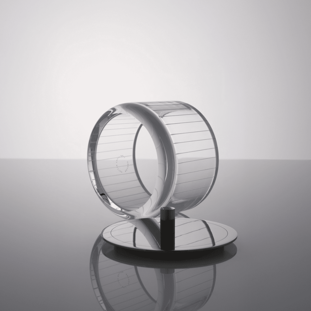 وحدة تخزين حمام ريسونغ عالية الوضوح من الكريستال الشفاف