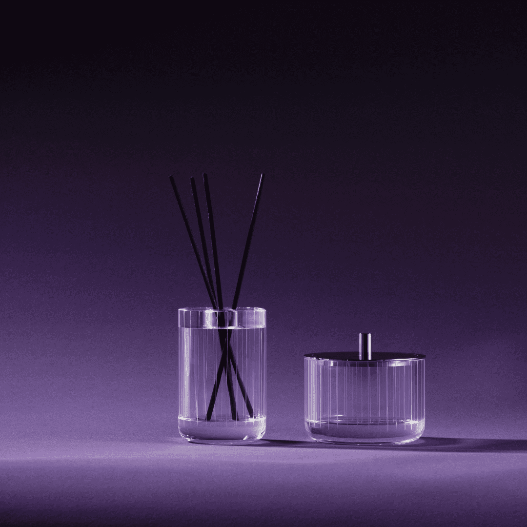 وحدة تخزين حمام ريسونغ عالية الوضوح من الكريستال الشفاف